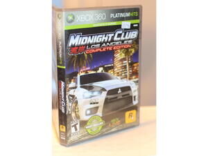 Midnight Club Los Angeles Complete Edition Xbox 360 Platinum Hits